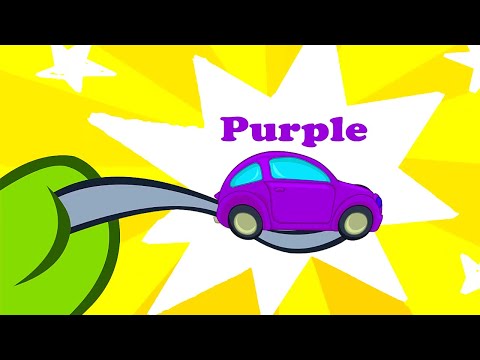 Om Nom ile İngilizce öğrenin 🚙 Arabalar ve renkler 📚Öğretici çizgi filmler | Eğlenceli çizgi filmler