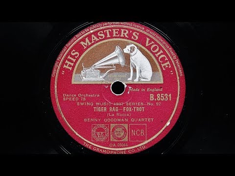 Benny Goodman Quartet (Trio) - Tiger Rag