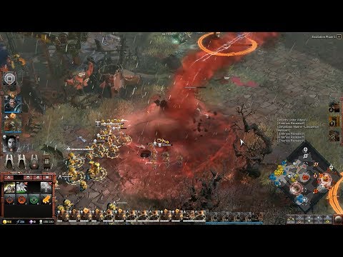 Space Marines (Imperial Fists) vs Eldar (Biel-Tan), 3v3, Hard AI - Warhammer 40 000: Dawn Of War 3