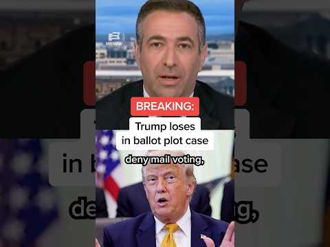 Trump loses in ballot plot case