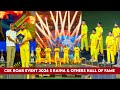 CSK Roar Event 2026 S Raina MS Dhoni Others Inducted To Hall Of Fame During CSK Roar Match 26