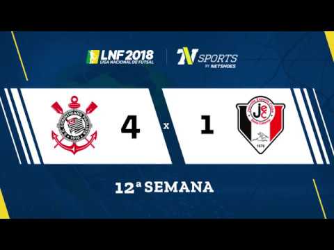 LNF2018 - Corinthians 4 x 1 Joinville - Gols - 12ª Rodada