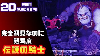 【帰ってきた魔界村2周目】完全初見なのに難易度伝説の騎士【実況】20