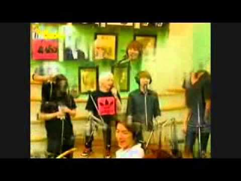 110812 Kiss The Radio - SM KH YS EH performing 아이야 - H.O.T