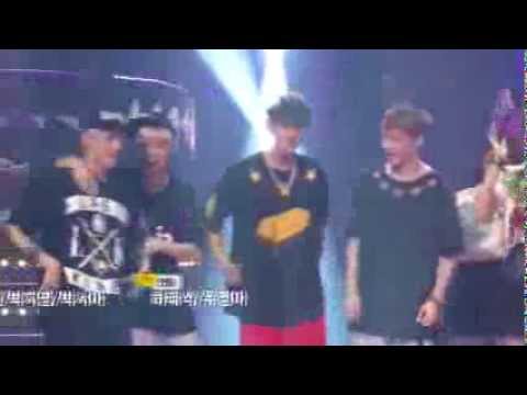[EXO세훈] 130809뮤직뱅크 f(x)앵콜무대에서 세훈ㅋㅋㅋㅋㅋㅋ