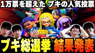 スプラ3で一番人気なブキ決めてみたｗｗｗｗ【スプラトゥーン3/りうくん/あとばる/スリュー/ななと】