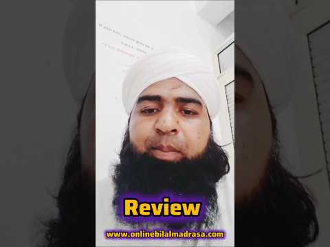 Video review thumbnail: Maulana Ishtiaq Hussain Qasmi, Online Bilal Madrasa, Billawar, J&K