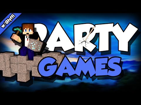 Minecraft: PARTY GAMES w/Glyffi! NIIN PALJON FACEPALMIA!