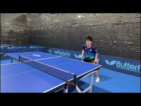 Butterfly Training Tips with Changbo Lu - Two Table Footwork Training