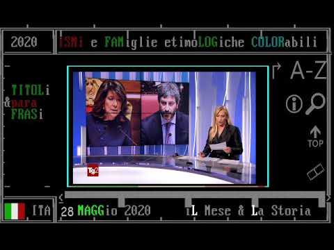 TG2 28 maggio 2020 messaggi presidenti delle Camere, anniversario strage di Piazza della Loggia