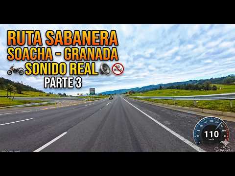 Ruta a Granada Cundinamarca ⛰️ | Paisajes y Sonido Real 4K 🔊🏍️ Parte 3