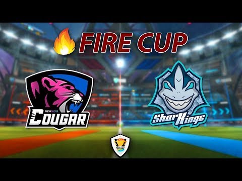 Team Cougar vs Sharkings Alpha | Semifinal 2 Fire Cup #1 | Rocket League | Elemental League