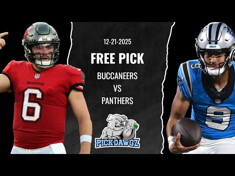 Tampa Bay Buccaneers vs Carolina Panthers 12/21/25 NFL Pick & Prediction | NFL Week 16