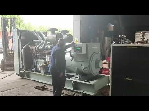 760 kVA Perkins Diesel Generator - Test Run