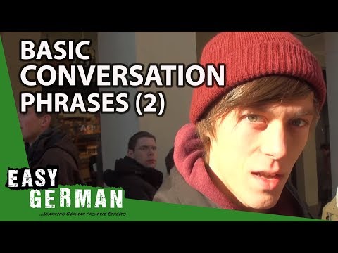 Easy German - Basic Conversation Phrases 2