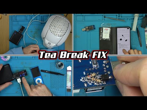 USB Voltmeter BROKEN by BALD HEAD MACHINE - Tea Break Fix