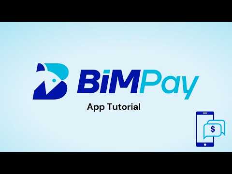 BiMPay App Tutorial