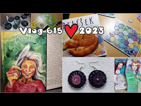 Vlog 615/23 - dárek, náušky a deskovky
