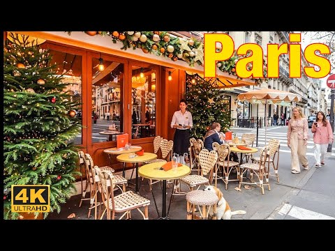 Paris,France 🇫🇷- Paris 4K HDR Walking Tour - 05 December 2025 | 4K Paris | A Walk In Paris