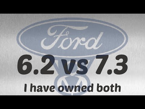 Ford SuperDuty V8s  6.2 Liter vs 7.3 Liter   Towing, Everyday Driving, Is the 7.3 Worth the Upgrade?