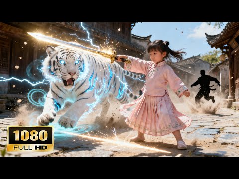 To protect her father, a tiny girl swings a single sword and wipes out all the bullies around her!