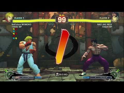 NAO JAG NEGI [Fei] vs NoFuture MOMOKO [Ken] SSF4 Japanese Online Ranked Matches - TRUE-HD