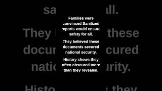 Families were convinced Sanitized reports would ensure safety for all.