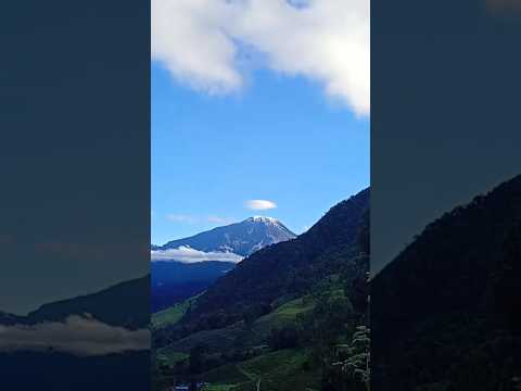 Panoramica del nevado del tolima en Murillo Colombia cordillera de los Andes colombianos #tolima