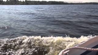 preview picture of video 'Выходные на Рыбинском водохранилище 22.06.2013'