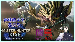 【モンハンライズ】体験版きてるから触る【体験版】