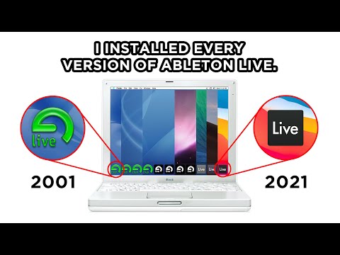 The History Of Ableton Live (I Installed Every Version)
