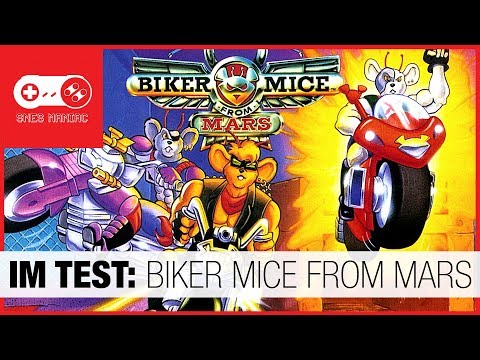 IM TEST: Biker Mice From Mars [Super Nintendo SNES Review - german/deutsch]