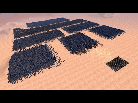 300 MODERN SOLDIERS vs 50.000 MEDIEVAL ARMY - Ultimate Epic Battle Simulator