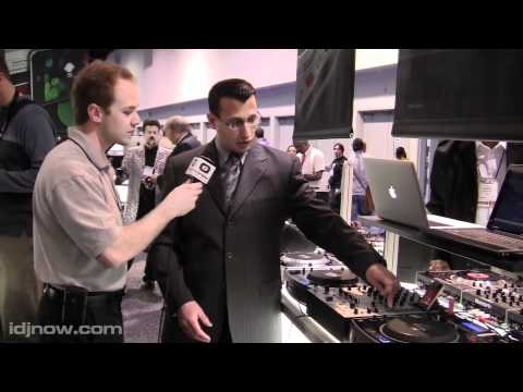 NUMARK IM9 DJ MIXER IPOD DOCK LIVE AT NAMM 2011 WITH I DJ NOW