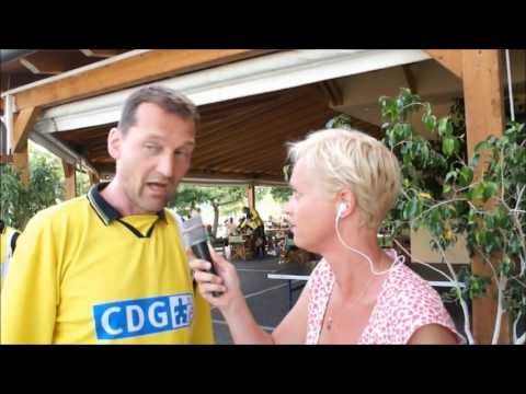 De eerste wedstrijd van Donk Gouda in Griekenland