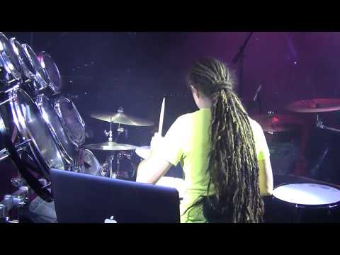 Pink Floyd "Time" Intro Live Drum Cover Roto Tom Clip (Brandon Smith)
