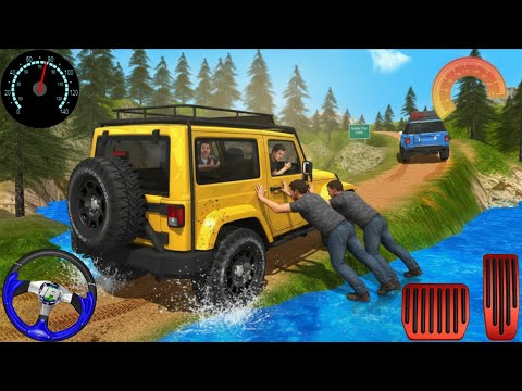 4x4 Offroad Jeep Driving Simulator 3D - Drive SUV 4x4 jeep Offroad Game - Android GamePlay