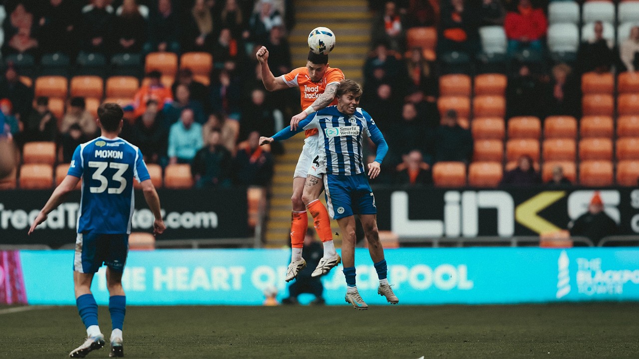 Blackpool vs Wigan Athletic Highlights