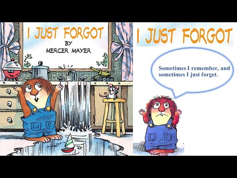 I Just Forgot (A Little Critter Book). Read Aloud Kids Books