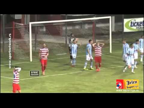 JSL 2014/15: 29.04.2015 25.Kolo: Borac - Spartak 1:0 (1:0)