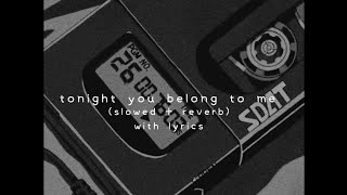 Cover art for tonight you belong to me