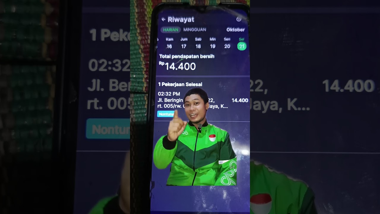 Orderan Grab habis ke program hemat. #gojek #grab #maxim #indriver #ojol