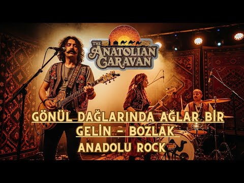 GÖNÜL DAĞLARINDA AĞLAR BİR GELİN (süper bir bozlak)  - Anatolian Folk Song Psychedelic Cover