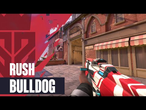 Rush Bulldog Skin Showcase [4K] - Valorant Rush Skins