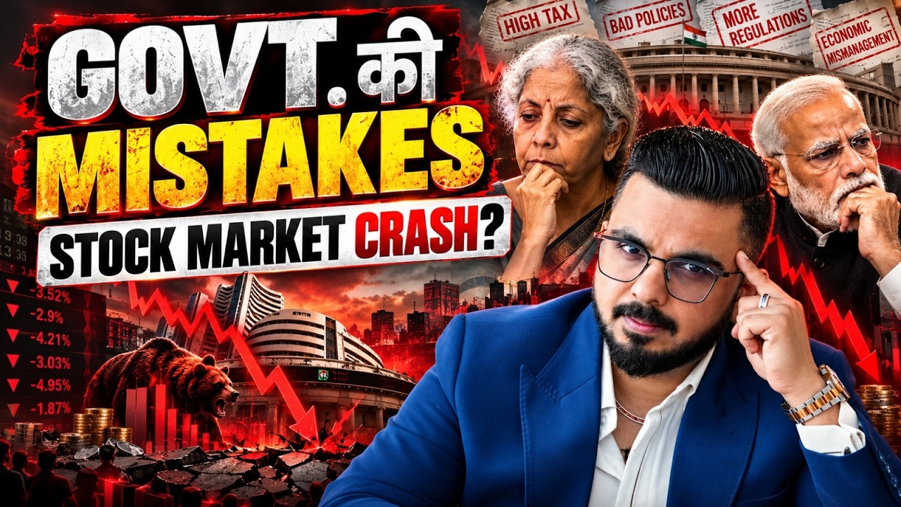 Mistakes by Government that led to Stock Market Crash? 📉 