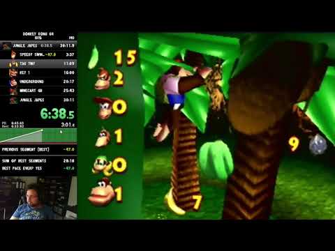 Jungle Japes 100% in 25:56 [WR]