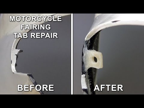 Repairing of motorcycle fairings