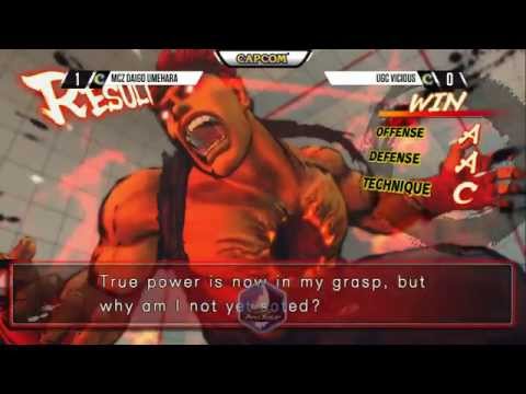 Daigo (Evil Ryu) vs UGC Vicious (Yun) - Norcal Regionals 2015 #USF4