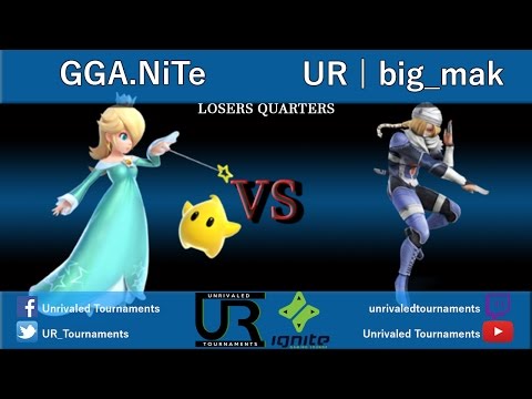 Ignition #20  LOSERS QUARTERS - GGA.NiTe (Rosalina) vs UR | big_mak (Sheik)
