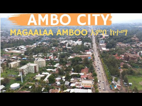 Walk in Ambo City, #oromia || Magaalaa Amboo አምቦ ከተማ || Tour Ambo || Hachalu Hundesa Campus